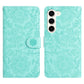 Floral Embossed Pattern Leather Phone Case, For Samsung Galaxy S23 FE 5G, For Samsung Galaxy S23 Ultra 5G, For Samsung Galaxy S23+ 5G, For Samsung Galaxy S23 5G, For Samsung Galaxy S22 Ultra 5G, For Samsung Galaxy S22+ 5G, For Samsung Galaxy S22 5G����...