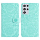 Floral Embossed Pattern Leather Phone Case, For Samsung Galaxy S21+ 5G, For Samsung Galaxy S21 Ultra 5G, For Samsung Galaxy S20 FE 5G