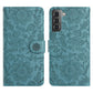 Floral Embossed Pattern Leather Phone Case, For Samsung Galaxy S21+ 5G, For Samsung Galaxy S21 Ultra 5G, For Samsung Galaxy S20 FE 5G