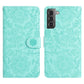 Floral Embossed Pattern Leather Phone Case, For Samsung Galaxy S23 FE 5G, For Samsung Galaxy S23 Ultra 5G, For Samsung Galaxy S23+ 5G, For Samsung Galaxy S23 5G, For Samsung Galaxy S22 Ultra 5G, For Samsung Galaxy S22+ 5G, For Samsung Galaxy S22 5G����...
