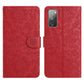 Floral Embossed Pattern Leather Phone Case, For Samsung Galaxy S21+ 5G, For Samsung Galaxy S21 Ultra 5G, For Samsung Galaxy S20 FE 5G