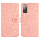 Floral Embossed Pattern Leather Phone Case, For Samsung Galaxy S21+ 5G, For Samsung Galaxy S21 Ultra 5G, For Samsung Galaxy S20 FE 5G