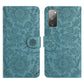 Floral Embossed Pattern Leather Phone Case, For Samsung Galaxy S21+ 5G, For Samsung Galaxy S21 Ultra 5G, For Samsung Galaxy S20 FE 5G