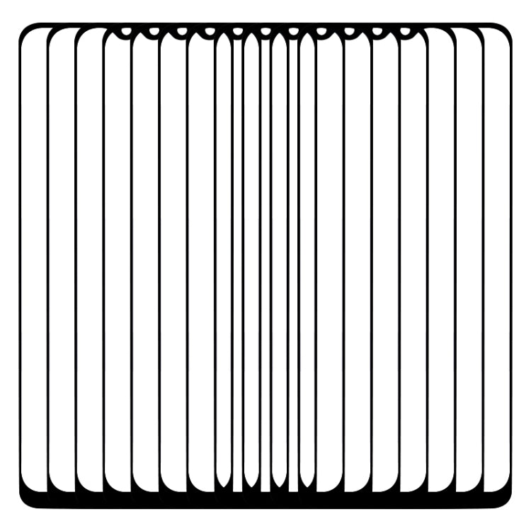 25 PCS Full Glue Full Screen Tempered Glass Film