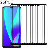 25 PCS Full Glue Full Screen Tempered Glass Film