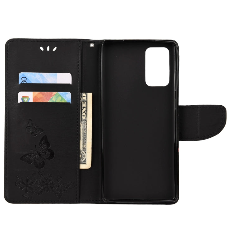 Butterflies Embossing Horizontal Flip Leather Case with Holder & Card Slots & Wallet, For Samsung Galaxy Note20, For Samsung Galaxy Note20 Ultra, For Samsung Galaxy A01 Core