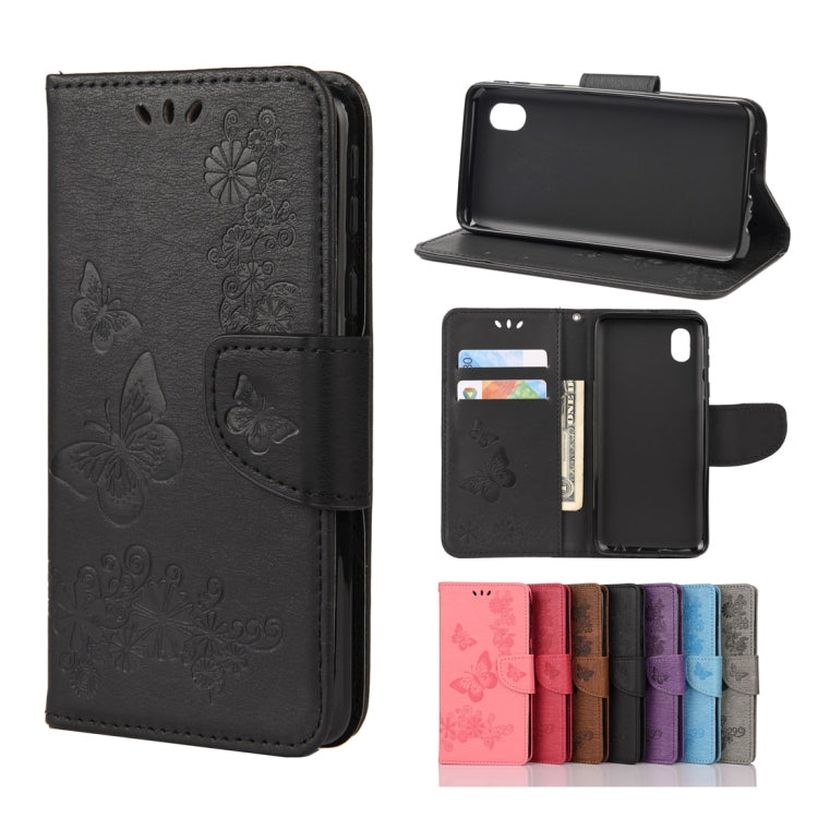 Butterflies Embossing Horizontal Flip Leather Case with Holder & Card Slots & Wallet, For Samsung Galaxy Note20, For Samsung Galaxy Note20 Ultra, For Samsung Galaxy A01 Core