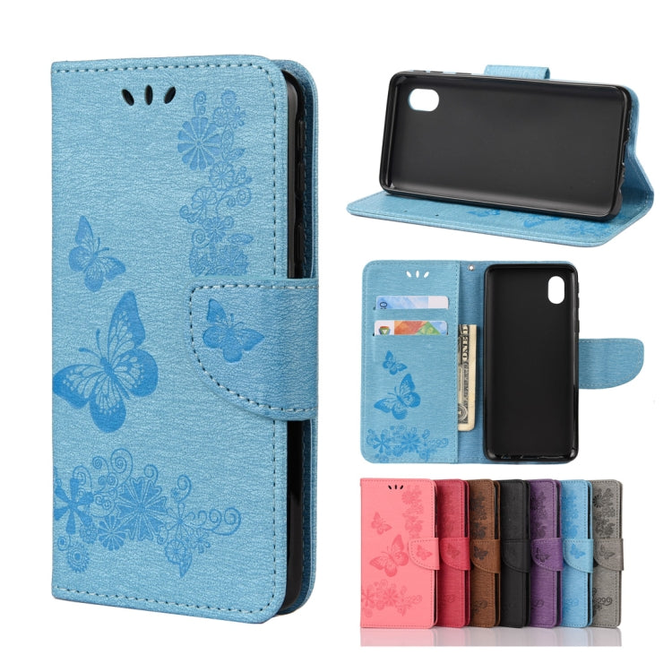Butterflies Embossing Horizontal Flip Leather Case with Holder & Card Slots & Wallet, For Samsung Galaxy Note20, For Samsung Galaxy Note20 Ultra, For Samsung Galaxy A01 Core