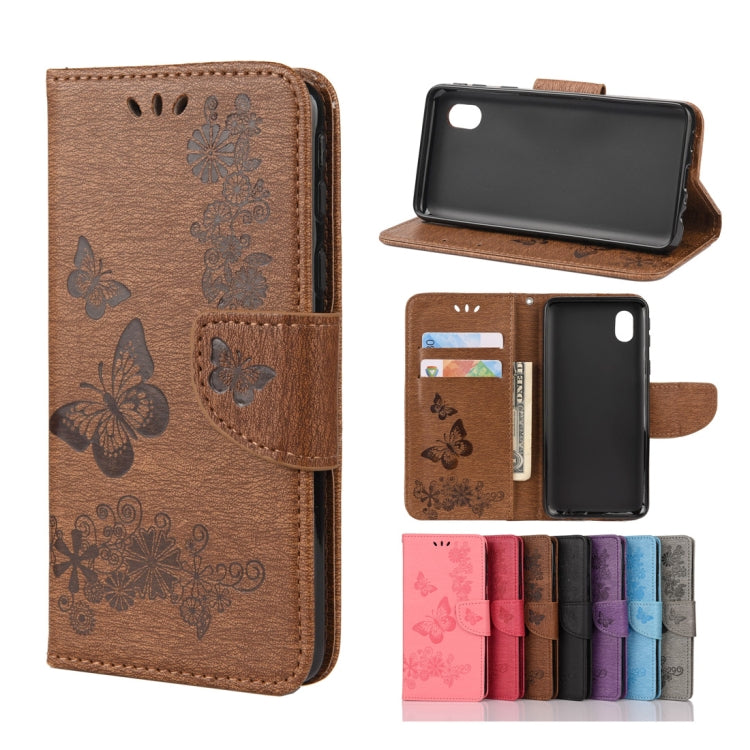 Butterflies Embossing Horizontal Flip Leather Case with Holder & Card Slots & Wallet, For Samsung Galaxy Note20, For Samsung Galaxy Note20 Ultra, For Samsung Galaxy A01 Core