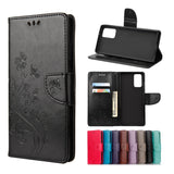Butterfly Flower Embossing Horizontal Flip Leather Case with Holder & Card Slots & Wallet, For Samsung Galaxy Note20, For Samsung Galaxy Note20 Ultra