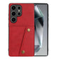 Double Buckle Card Slots Magnetic Phone Case