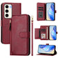 Multi-Card Slots Zipper Wallet Leather Phone Case