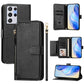 Multi-Card Slots Zipper Wallet Leather Phone Case