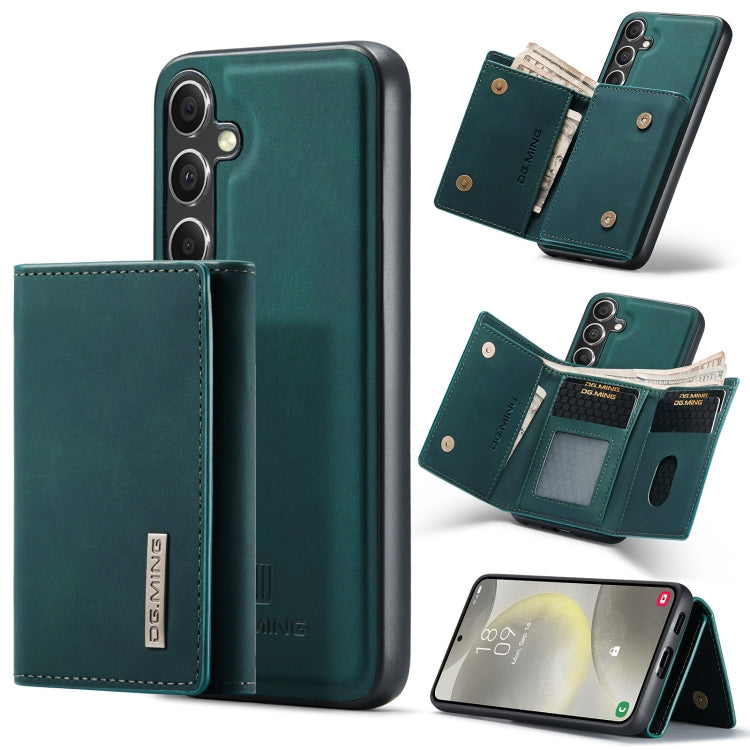 DG.MING M1 Series 3-Fold Multi Card Wallet + Magnetic Phone Case, For Samsung Galaxy S25 Edge 5G, For Samsung Galaxy S25 Ultra 5G, For Samsung Galaxy S24 FE 5G