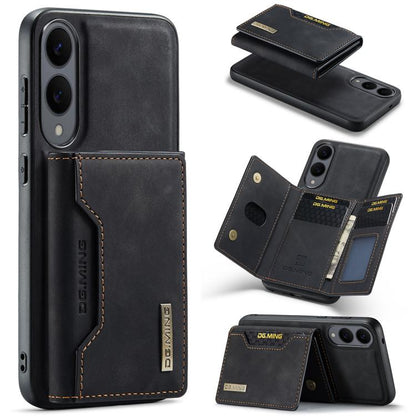 DG.MING M2 Series 3-Fold Multi Card Bag + Magnetic Phone Case, For Samsung Galaxy S25 Edge 5G, For Samsung Galaxy S25 Ultra 5G, For Samsung Galaxy S24 FE 5G