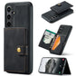 JEEHOOD J01 Retro Magnetic Detachable Wallet Phone Case, For Samsung Galaxy S25 Edge 5G, For Samsung Galaxy S24 FE 5G