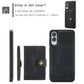 JEEHOOD J01 Retro Magnetic Detachable Wallet Phone Case, For Samsung Galaxy S25 Edge 5G, For Samsung Galaxy S24 FE 5G
