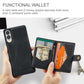 JEEHOOD J01 Retro Magnetic Detachable Wallet Phone Case, For Samsung Galaxy S25 Edge 5G, For Samsung Galaxy S24 FE 5G