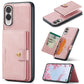 JEEHOOD J01 Retro Magnetic Detachable Wallet Phone Case, For Samsung Galaxy S25 Edge 5G, For Samsung Galaxy S24 FE 5G