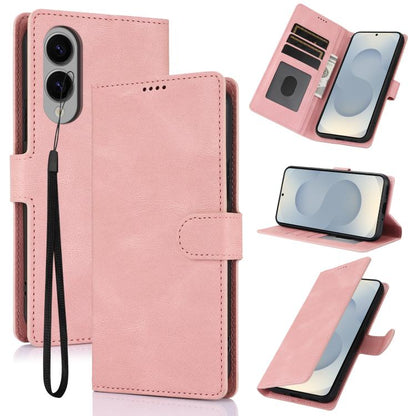 Fantasy Skin-feel Calfskin Texture Leather Phone Case, For Samsung Galaxy S25 Edge 5G, For Samsung Galaxy S25 5G, For Samsung Galaxy S25+ 5G, For Samsung Galaxy S25 Ultra 5G, For Samsung Galaxy S24 FE 5G, For Samsung Galaxy S24 Ultra 5G����������������...