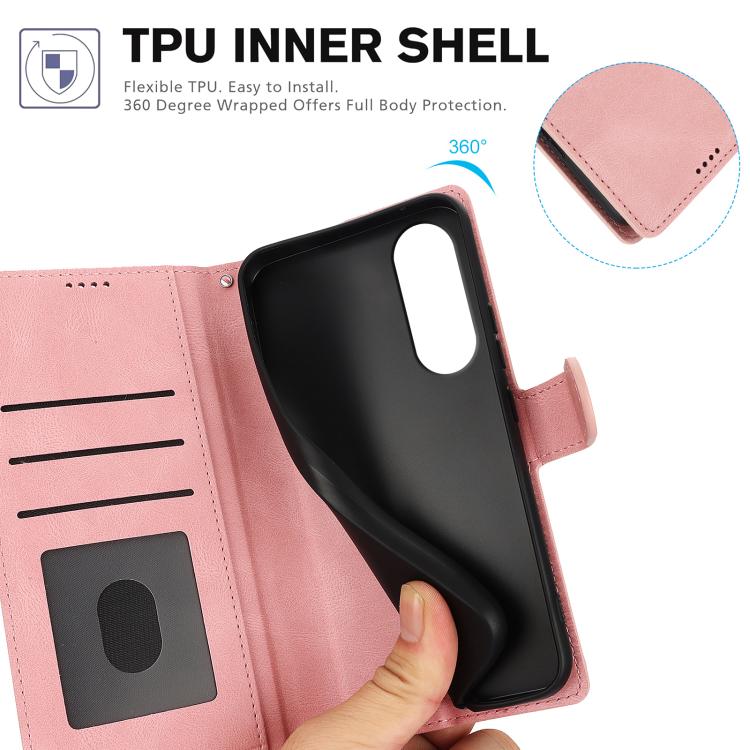 Fantasy Skin-feel Calfskin Texture Leather Phone Case, For Samsung Galaxy S25 Edge 5G, For Samsung Galaxy S25 5G, For Samsung Galaxy S25+ 5G, For Samsung Galaxy S25 Ultra 5G, For Samsung Galaxy S24 FE 5G, For Samsung Galaxy S24 Ultra 5G����������������...