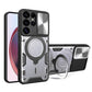 CD Texture Sliding Camshield Magnetic Holder Phone Case