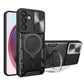 CD Texture Sliding Camshield Magnetic Holder Phone Case