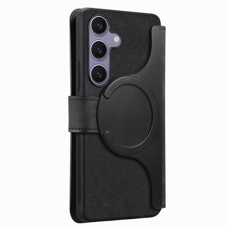 CaseNeo MagSafe RFID Anti-theft Retro Leather Phone Case