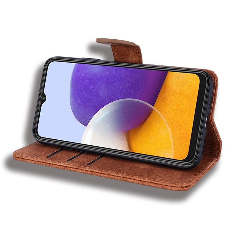 Mandala Embossed Dual-Fold Calf Leather Phone Case