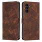 Dream Triangle Leather Phone Case with Lanyard
