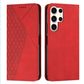 Diamond Splicing Skin Feel Magnetic Leather Phone Case