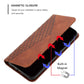 Diamond Splicing Skin Feel Magnetic Leather Phone Case