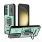 Sliding Camshield TPU + PC Shockproof Phone Case with Holder