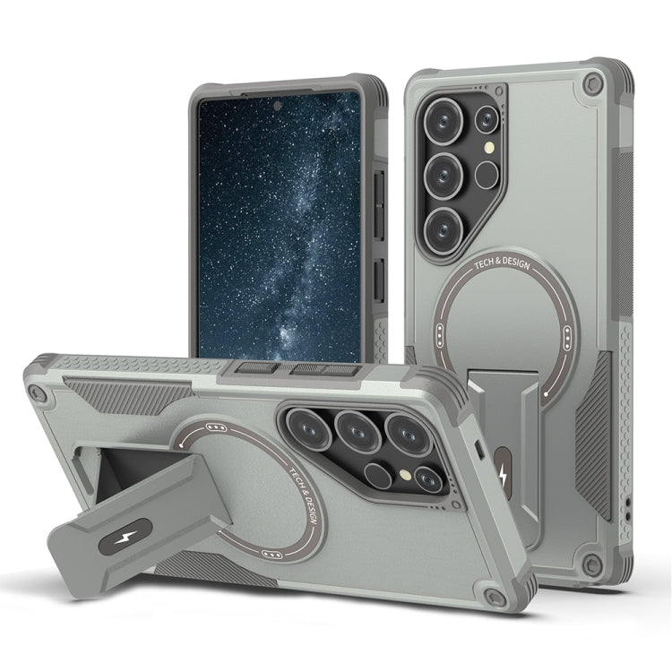 Armor MagSafe Holder PC Hybrid TPU Phone Case