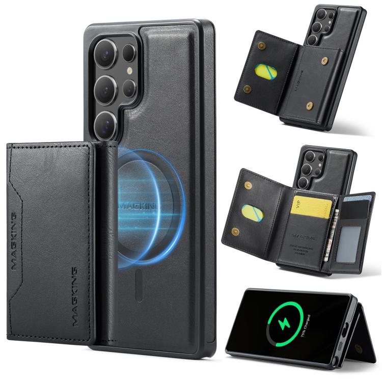 MAGKING K2 Series MagSafe RFID Card Bag Detachable Phone Case