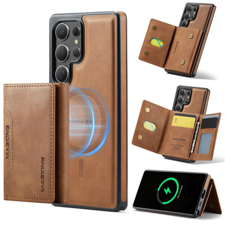 MAGKING K2 Series MagSafe RFID Card Bag Detachable Phone Case