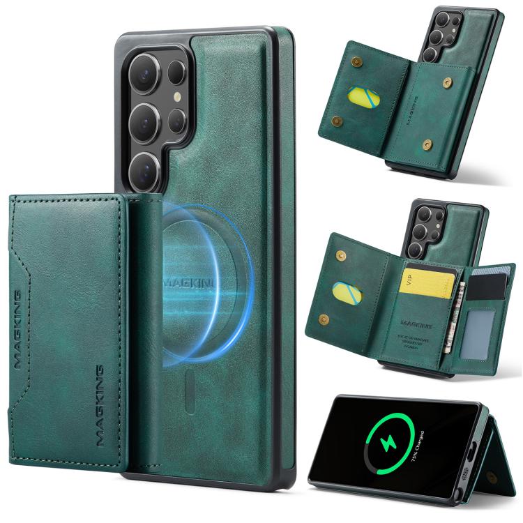 MAGKING K2 Series MagSafe RFID Card Bag Detachable Phone Case