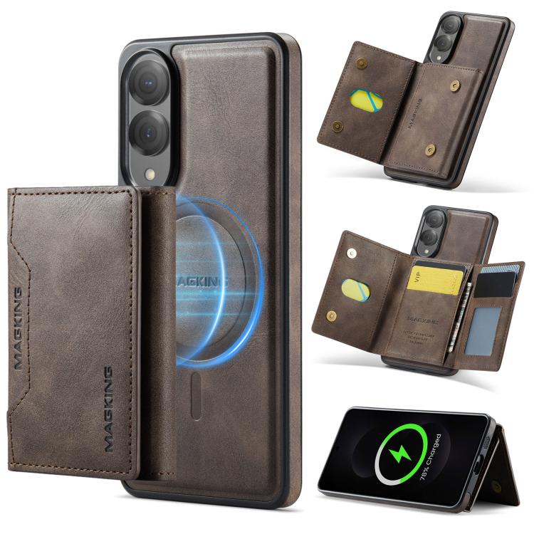 MAGKING K2 Series MagSafe RFID Card Bag Detachable Phone Case