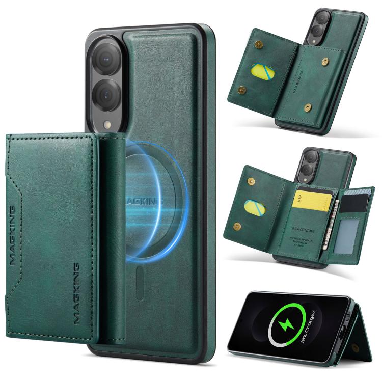 MAGKING K2 Series MagSafe RFID Card Bag Detachable Phone Case