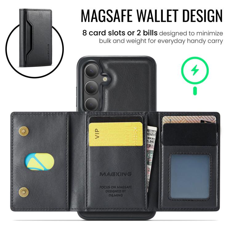 MAGKING K2 Series MagSafe RFID Card Bag Detachable Phone Case