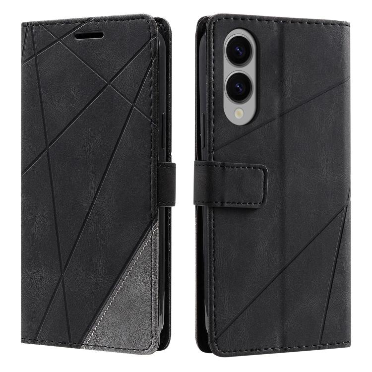 Skin Feel Splicing Leather Phone Case, For Samsung Galaxy S25 Edge 5G, For Samsung Galaxy S25 5G, For Samsung Galaxy S25+ 5G, For Samsung Galaxy S25 Ultra 5G