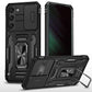 Armor PC Hybrid TPU Camera Shield Phone Case, For Samsung Galaxy S25 Edge 5G, For Samsung Galaxy S25 5G, For Samsung Galaxy S25+ 5G, For Samsung Galaxy S25 Ultra 5G, For Samsung Galaxy S24 FE 5G