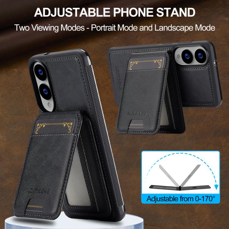 LC.IMEEKE L3 Series Detachable RFID Card Bag Magsafe Phone Case, For Samsung Galaxy S25 Edge 5G, For Samsung Galaxy S25 5G, For Samsung Galaxy S25+ 5G, For Samsung Galaxy S25 Ultra 5G, For Samsung Galaxy S24 FE 5G, For Samsung Galaxy S24 Ultra 5G������...