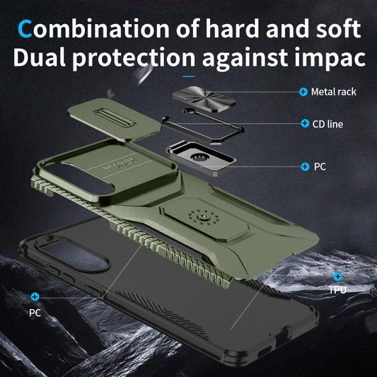 Sliding Camshield Holder Phone Case, For Samsung Galaxy S25 Edge 5G, For Samsung Galaxy S25 Ultra 5G, For Samsung Galaxy S22 5G