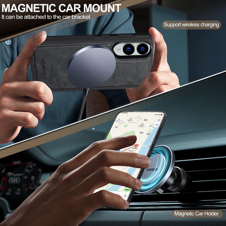 LC.IMEEKE L5 Series Detachable RFID Card Bag Magsafe Phone Case, For Samsung Galaxy S25 Edge 5G, For Samsung Galaxy S25 5G, For Samsung Galaxy S25+ 5G, For Samsung Galaxy S25 Ultra 5G, For Samsung Galaxy S24 FE 5G, For Samsung Galaxy S24 Ultra 5G������...