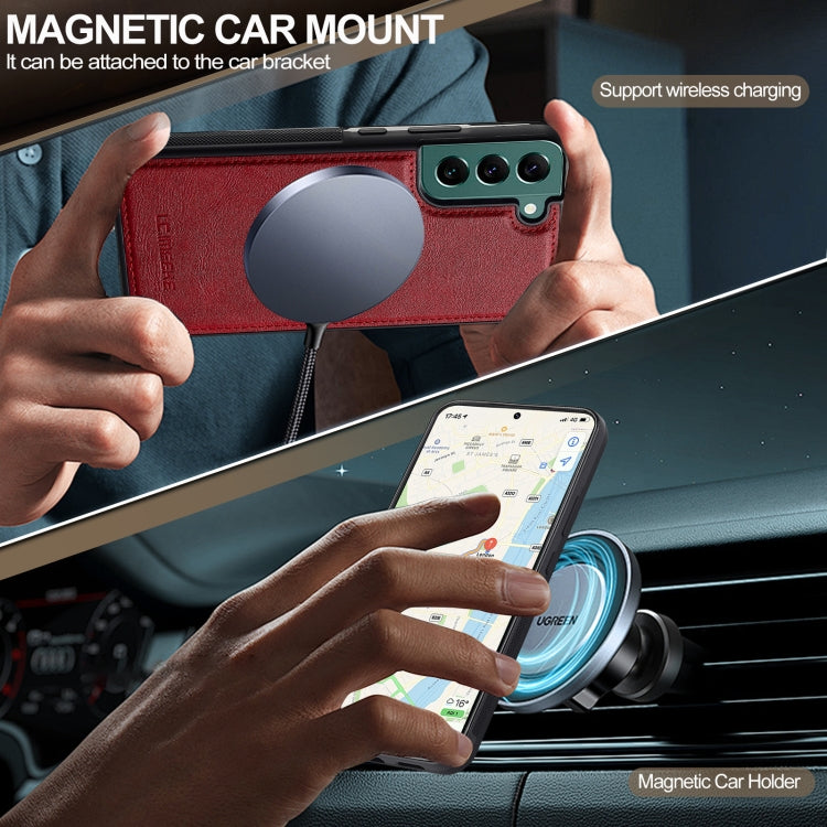 LC.IMEEKE Magsafe Phone Case, For Samsung Galaxy S22+ 5G, For Samsung Galaxy S22 5G, For Samsung Galaxy S21 FE 5G, For Samsung Galaxy S21 5G, For Samsung Galaxy S21+ 5G, For Samsung Galaxy S21 Ultra 5G