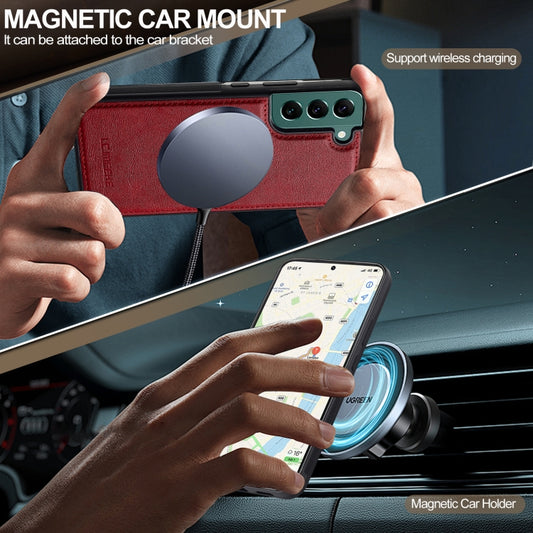 LC.IMEEKE Magsafe Phone Case, For Samsung Galaxy S22+ 5G, For Samsung Galaxy S22 5G, For Samsung Galaxy S21 FE 5G, For Samsung Galaxy S21 5G, For Samsung Galaxy S21+ 5G, For Samsung Galaxy S21 Ultra 5G