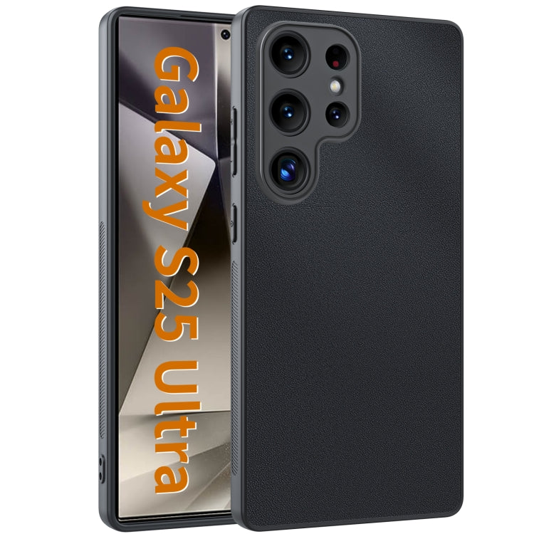 Ultra-thin Plain Skin Leather Phone Case