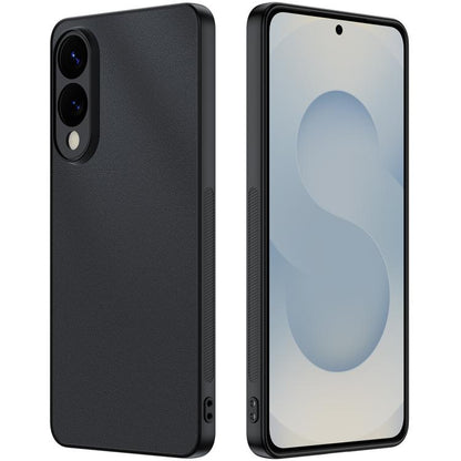 Ultra-thin Plain Skin Leather Phone Case