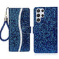 Glitter Powder Filp Leather Phone Case, For Samsung Galaxy S25 FE 5G, For Samsung Galaxy S25 Edge 5G, For Samsung Galaxy S25 5G, For Samsung Galaxy S25+ 5G, For Samsung Galaxy S25 Ultra 5G, For Samsung Galaxy S24 FE 5G, For Samsung Galaxy S23 FE 5G